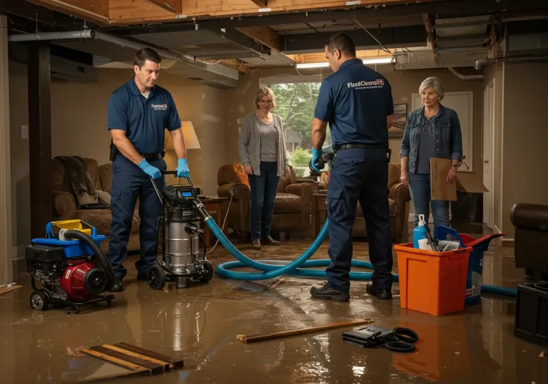 Basement Water Extraction and Removal Techniques process in Diboll, TX