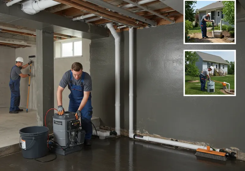 Basement Waterproofing and Flood Prevention process in Diboll, TX